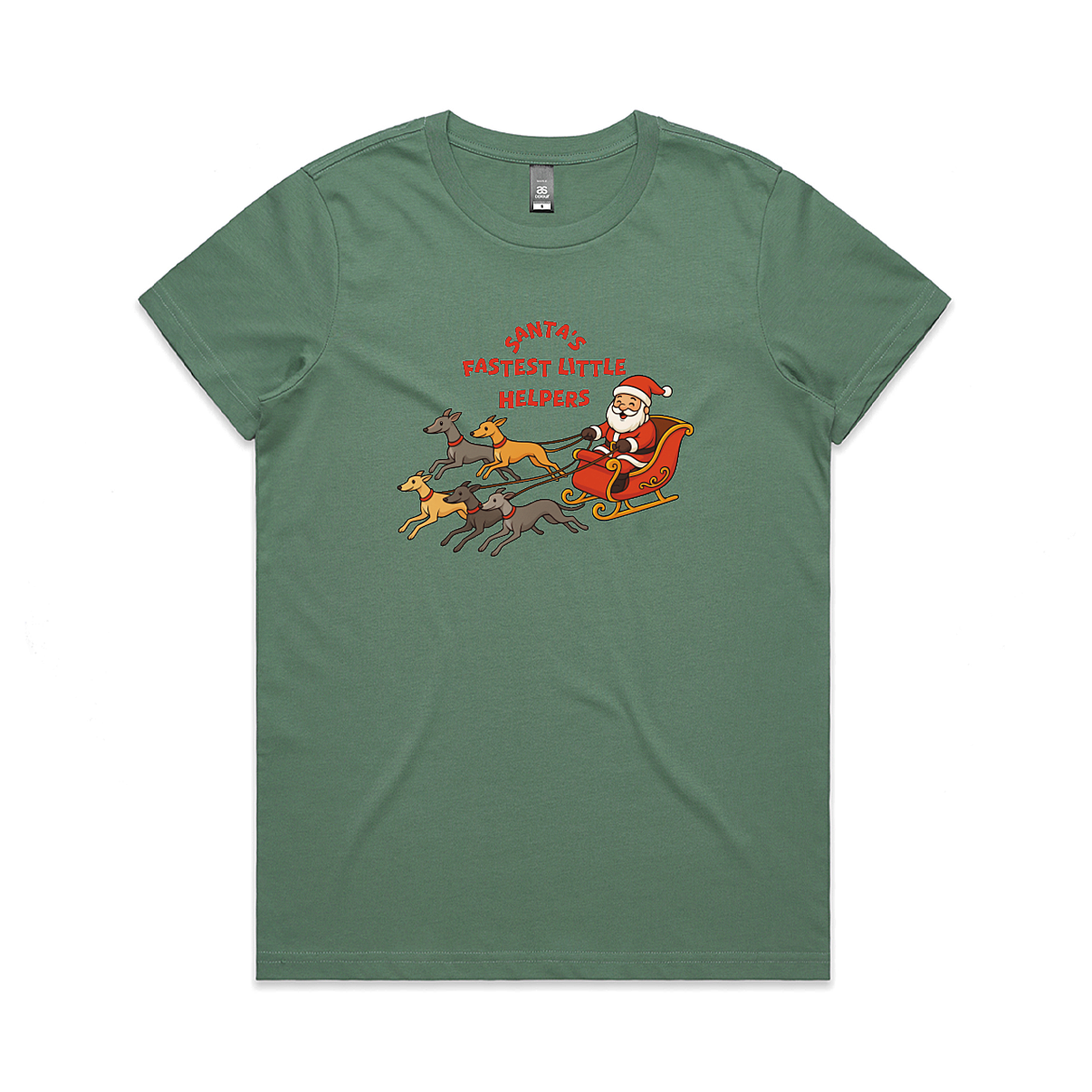 AS Colour Maple Ladies Santa's Fastest Little Helpers