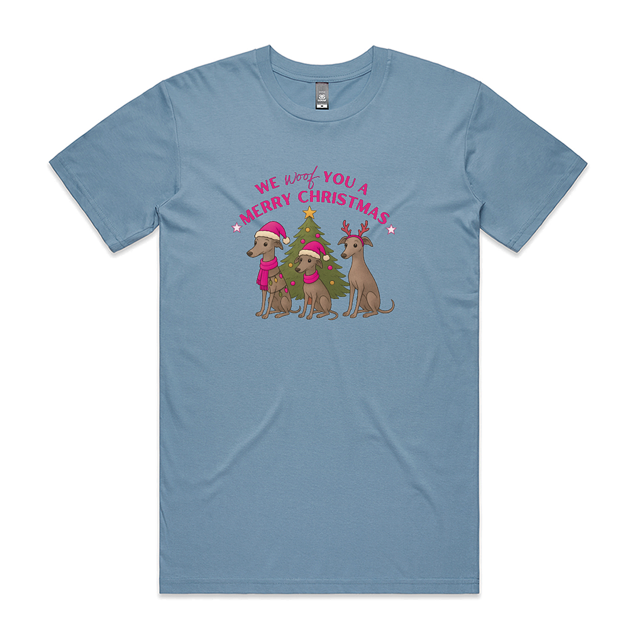 Men's Staple Tee We Woof You A Merry Christmas