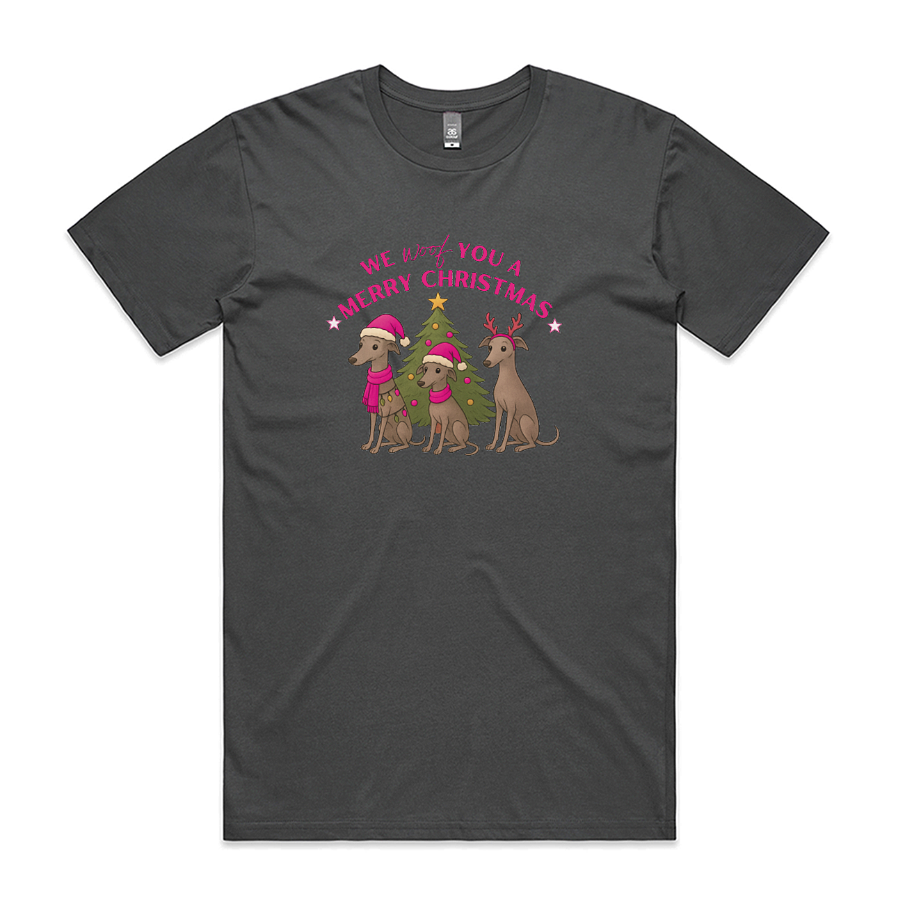 Men's Staple Tee We Woof You A Merry Christmas