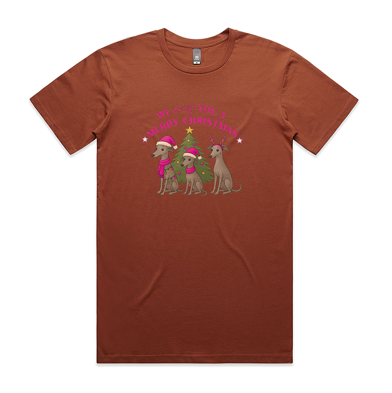 Men's Staple Tee We Woof You A Merry Christmas