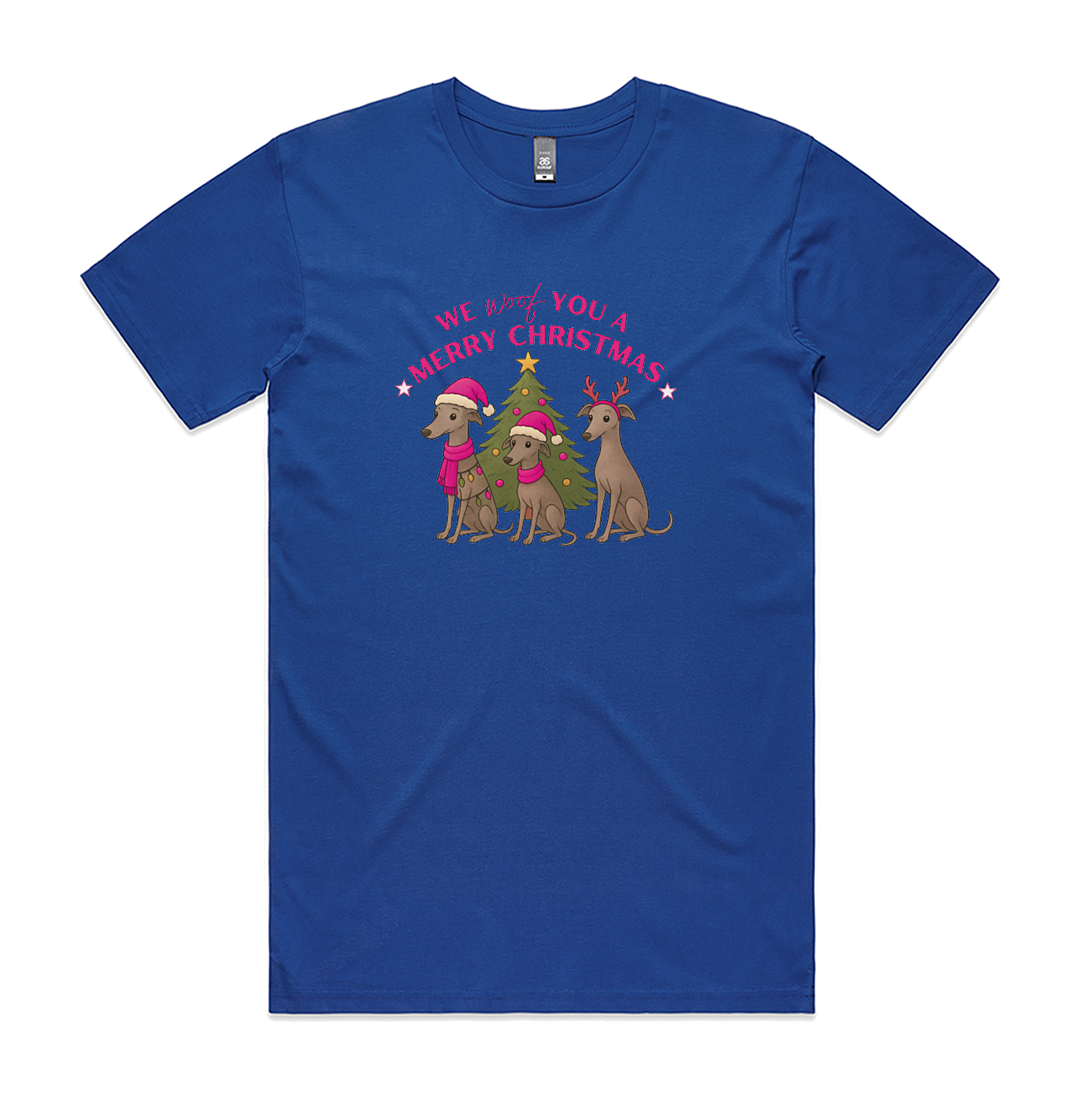 Men's Staple Tee We Woof You A Merry Christmas
