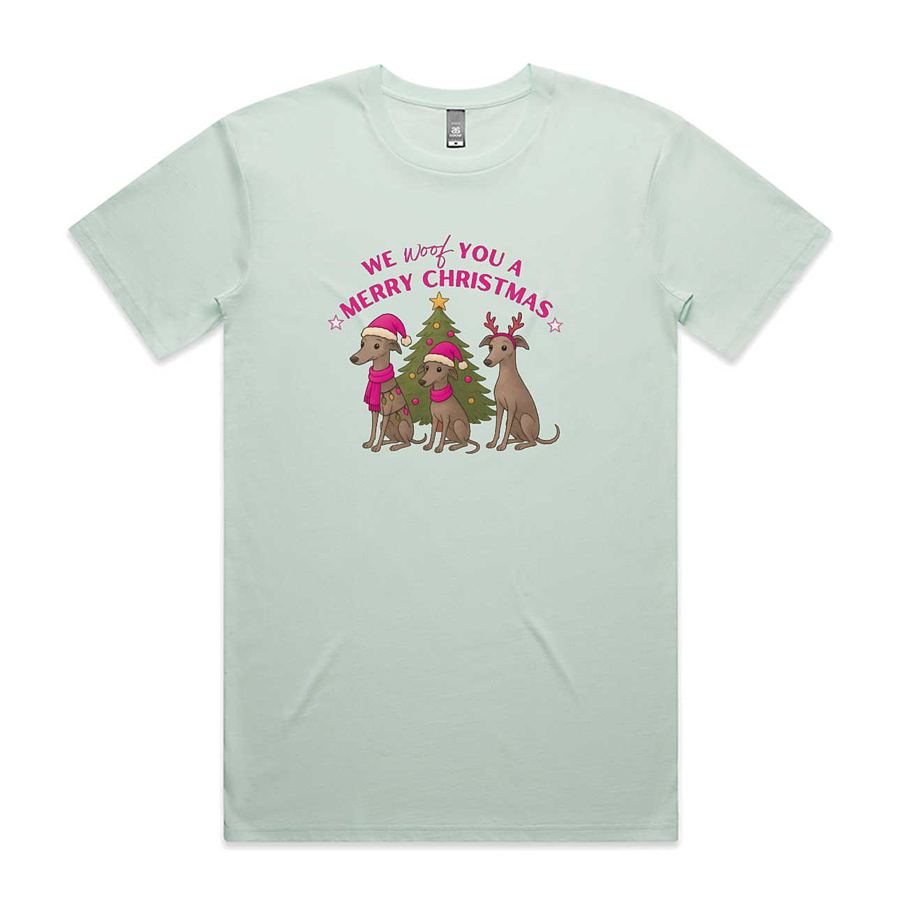 Men's Staple Tee We Woof You A Merry Christmas
