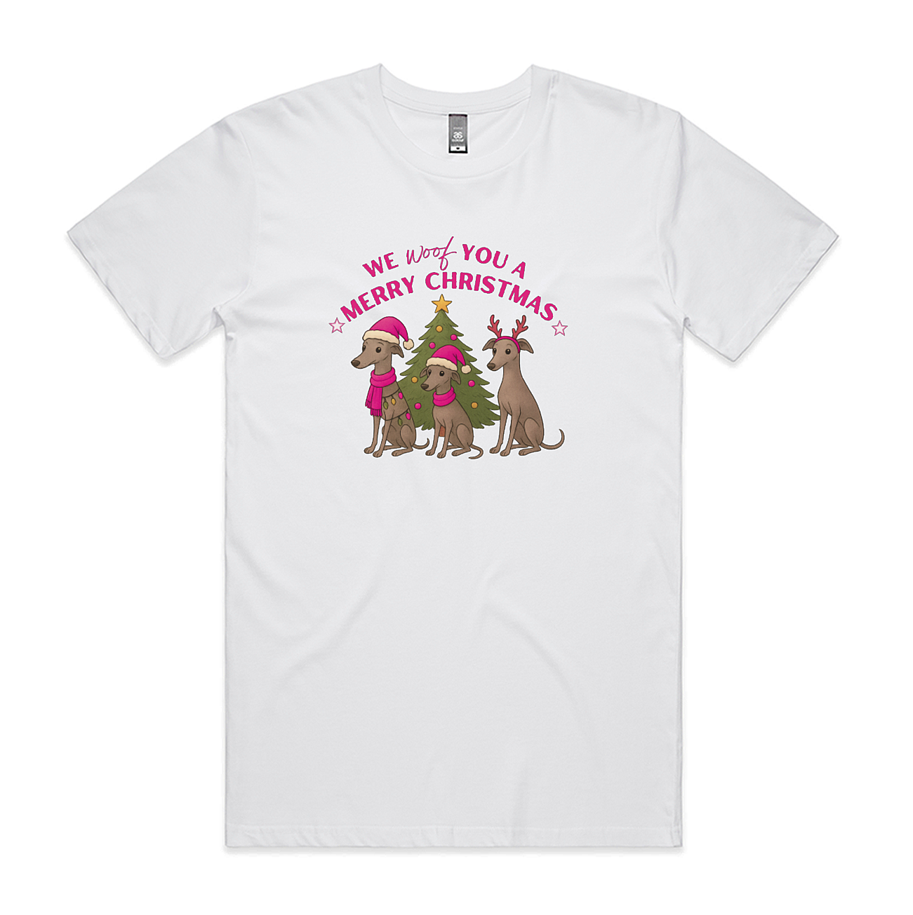 Men's Staple Tee We Woof You A Merry Christmas