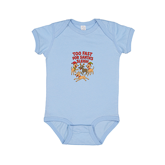 Babies Onesie Too Fast For Santa's Sleigh