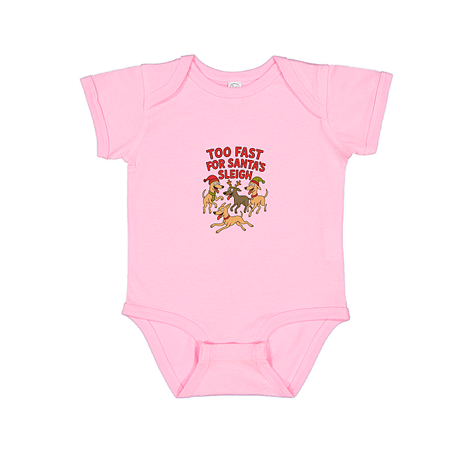 Babies Onesie Too Fast For Santa's Sleigh
