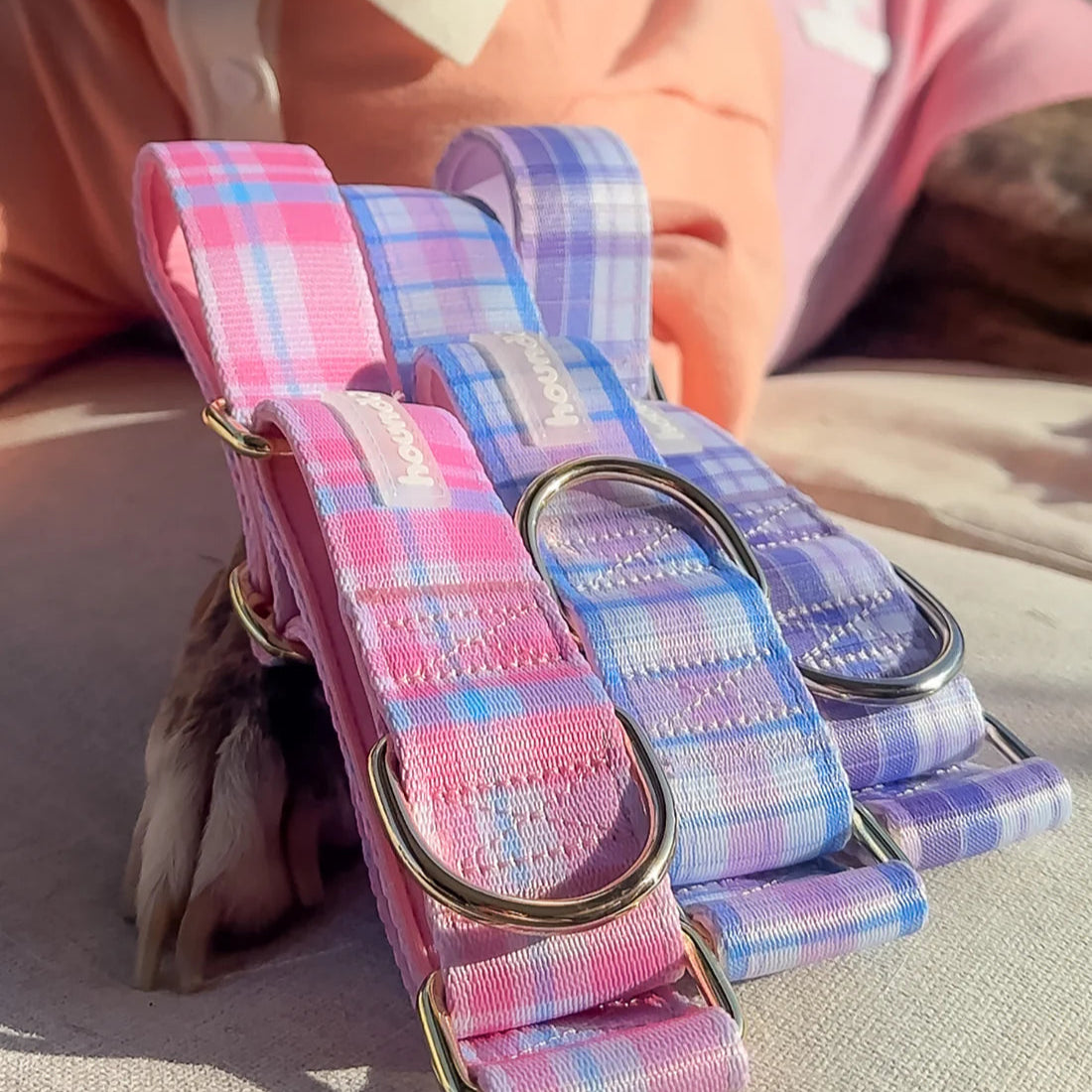Martingale Collar - Plaid