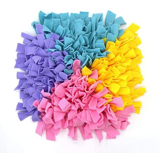 Snuffle Mat Pink/Purple/Yellow/Blue