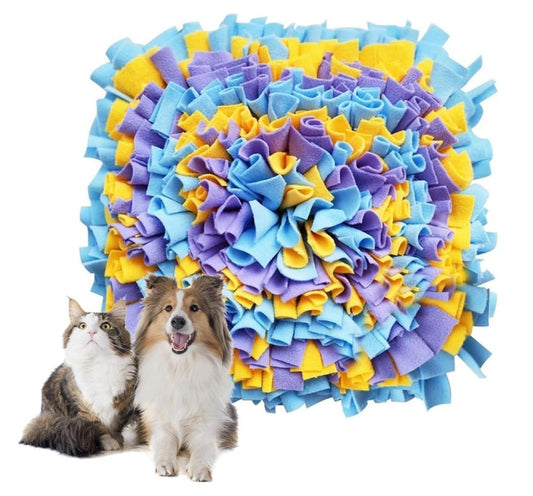 Snuffle Mat Purple/Yellow/Blue