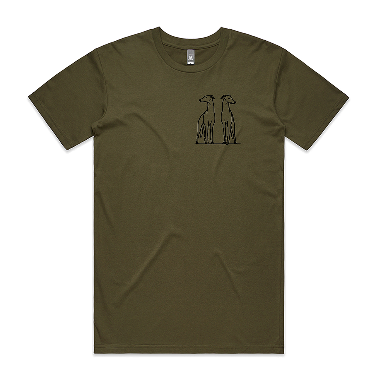 Men's Staple Tee 2 Greyhounds Image LHB