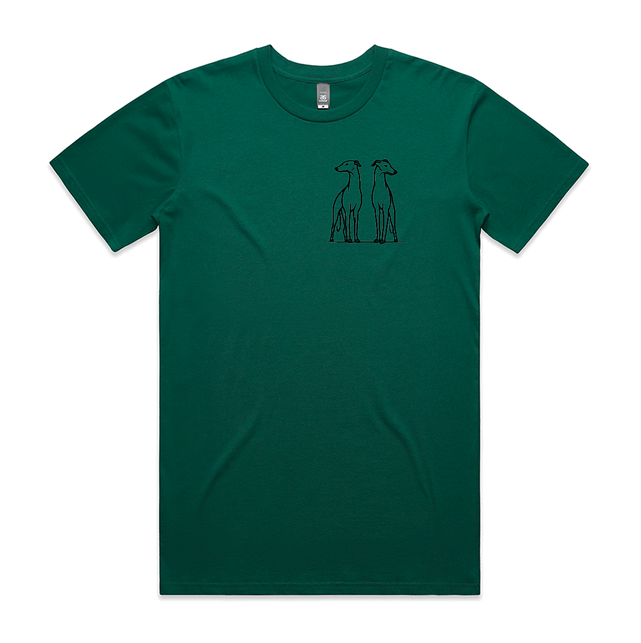 Men's Staple Tee 2 Greyhounds Image LHB