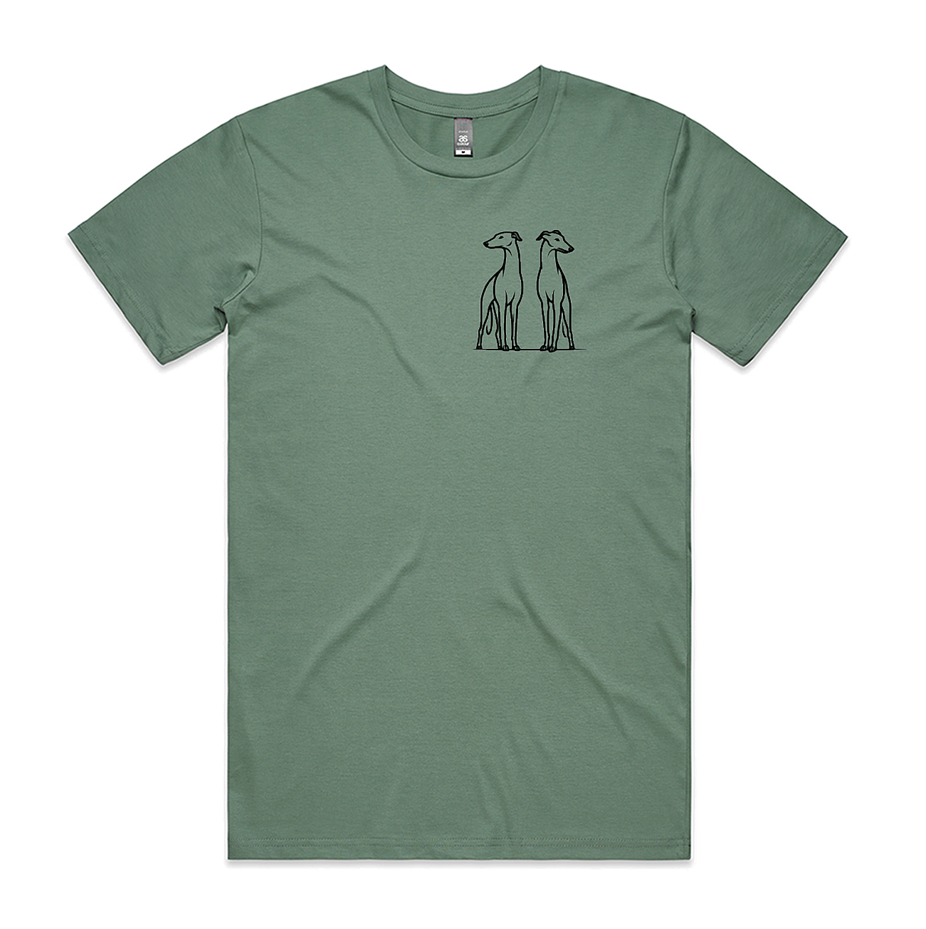 Men's Staple Tee 2 Greyhounds Image LHB