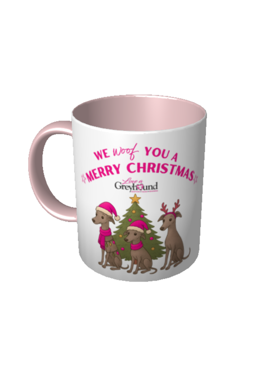 We Woof you A Merry Christmas Mug