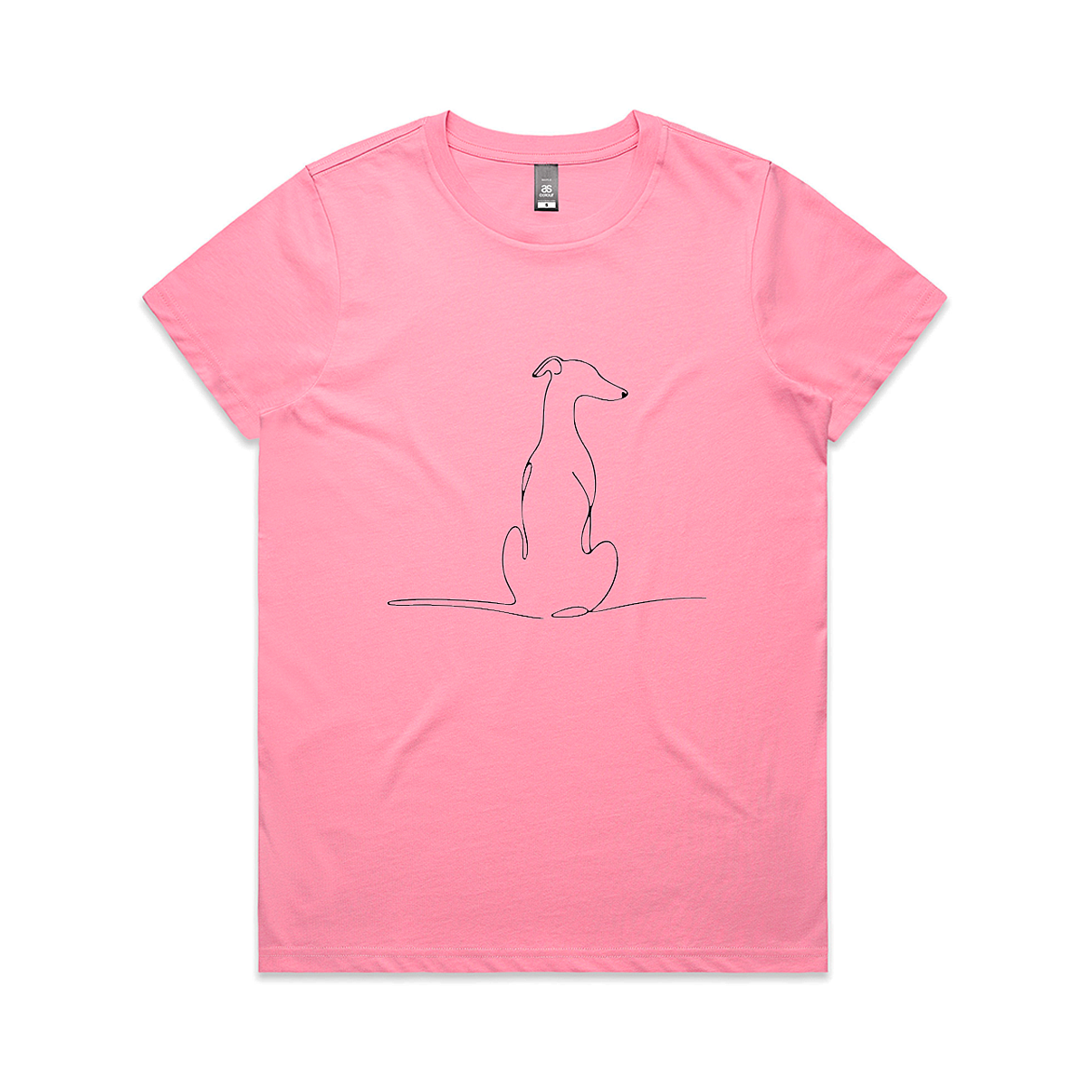 AS Colour Maple Ladies Greyhound Sitting View from Back