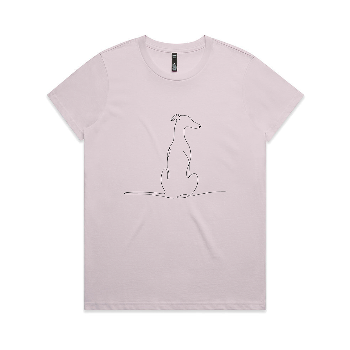 AS Colour Maple Ladies Greyhound Sitting View from Back