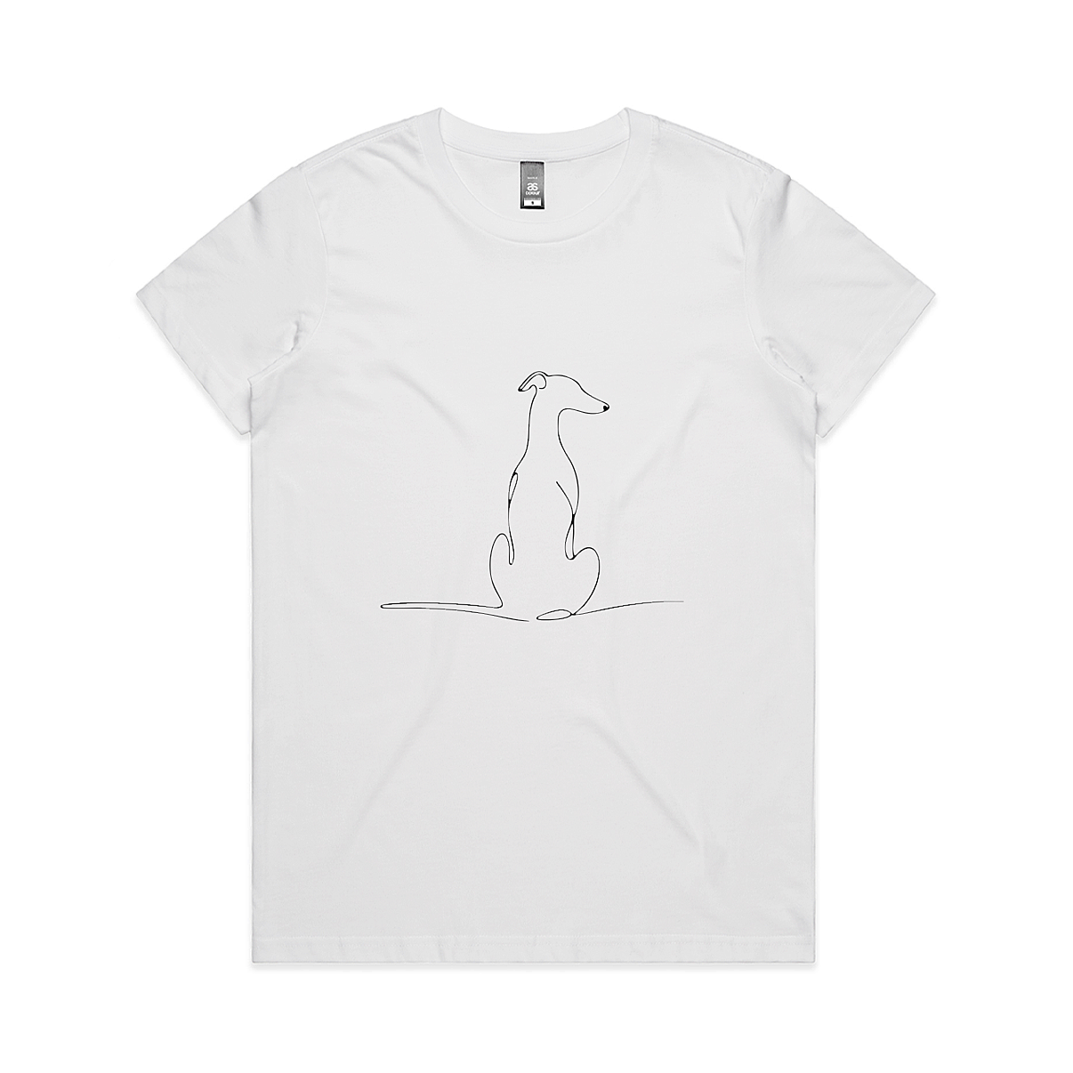 AS Colour Maple Ladies Greyhound Sitting View from Back