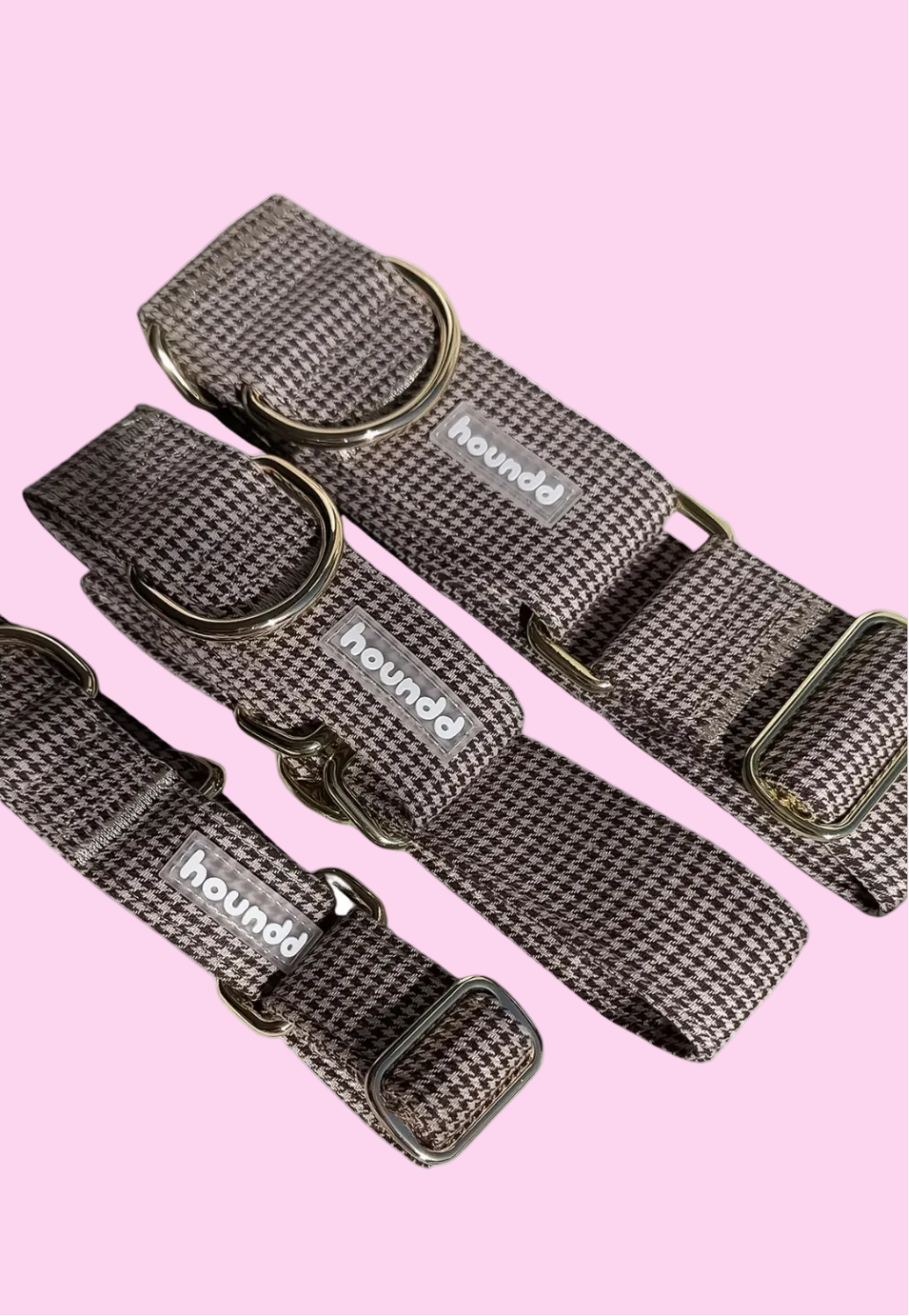 Martingale Collar - Hounddstooth