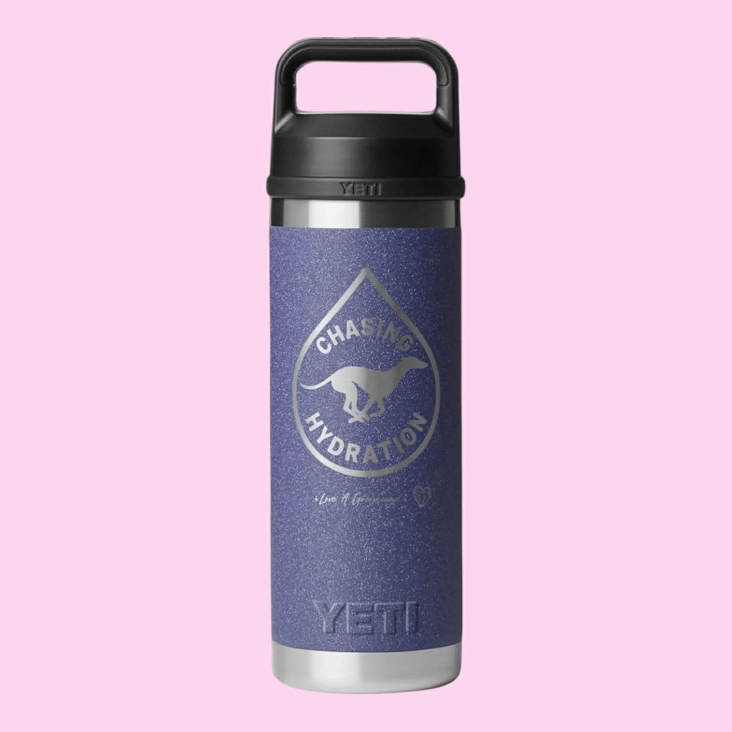 Yeti Bottle With Chug Cap Chasing Hydration (532 ML)