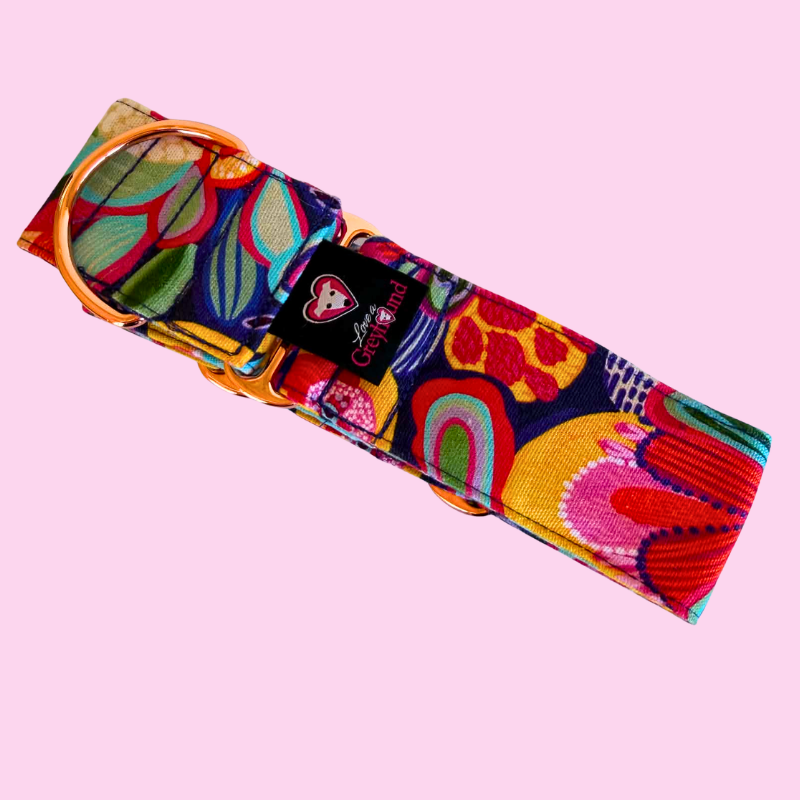 Wild Prism Martingale Greyhound 2 Inch Collar
