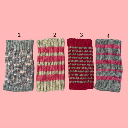 Snood - Red and Greys