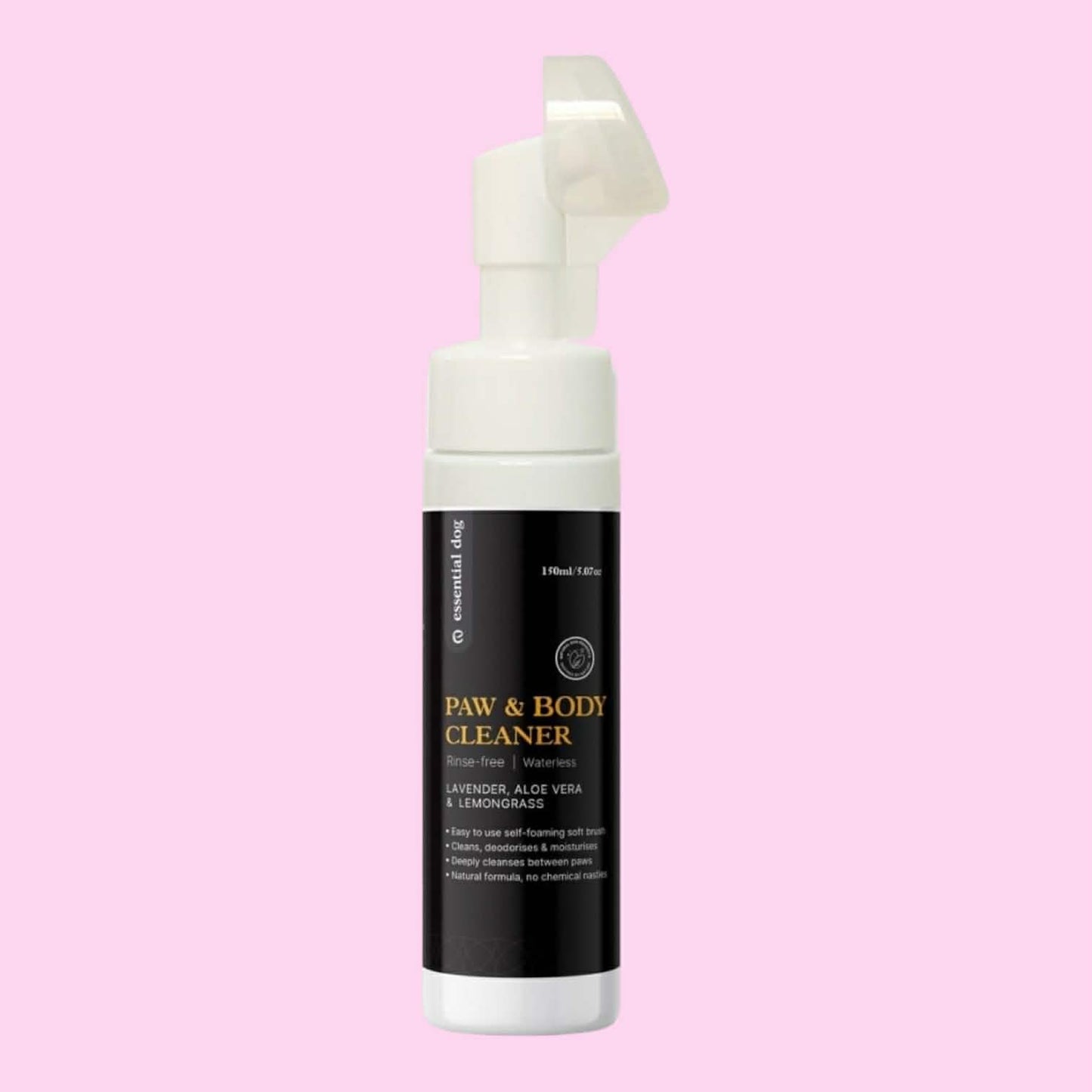 Rinse-Free Portable Paw & Body Cleaner (Aloe, Lemongrass & Lavender)