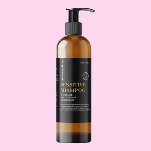 Sensitive Dog Shampoo: Chamomile, Sweet Orange & Rosewood 250ml