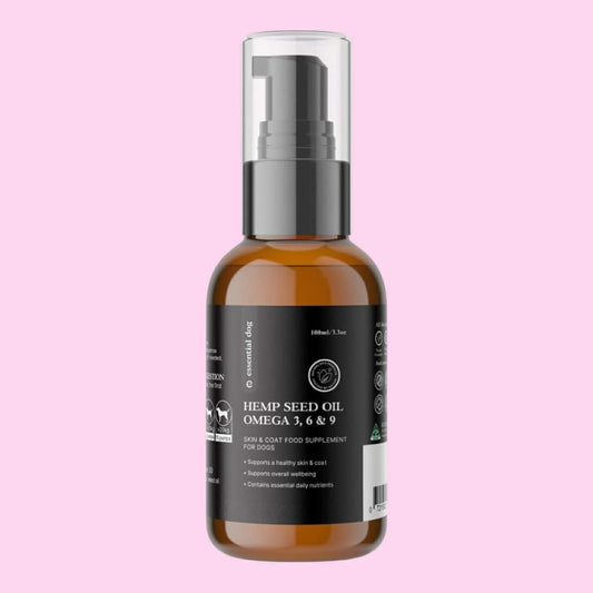 100% Raw Hemp Seed Oil: Skin, Stress Formula (Food Supplement)