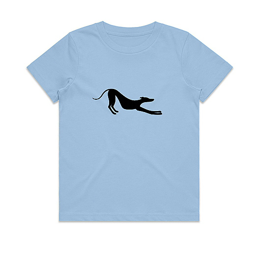 Babies Tee Stretching Greyhound