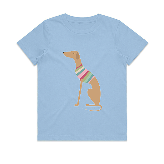 Babies Tee Sitting Greyhound