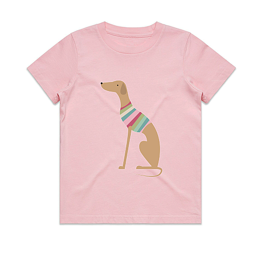 Babies Tee Sitting Greyhound