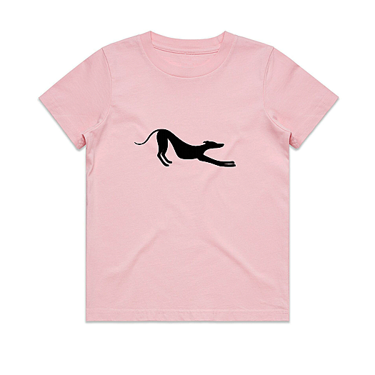 Babies Tee Stretching Greyhound