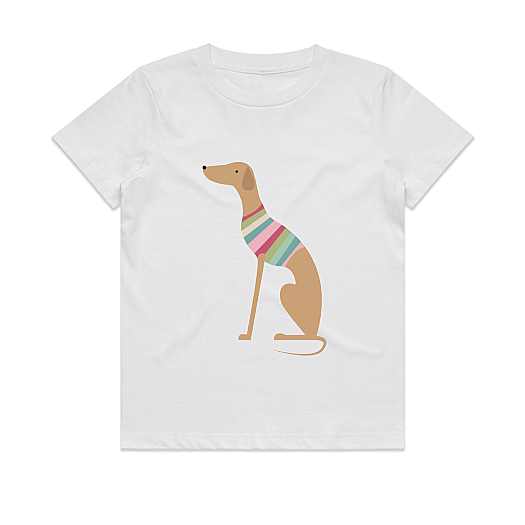 Babies Tee Sitting Greyhound