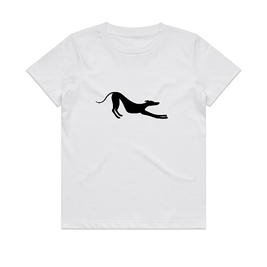 AS Colour Staple Kids T-Shirt Stretching Greyhound