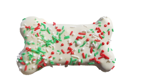 Christmas Super Sparkle Bone Dog Treat
