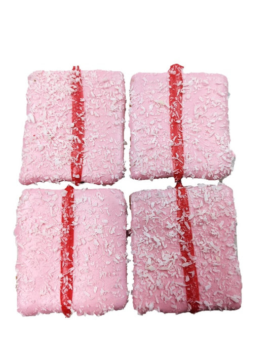 Doggy Vovo - Strawberry and Coconut Stripes - Dog Treats 1 Pce