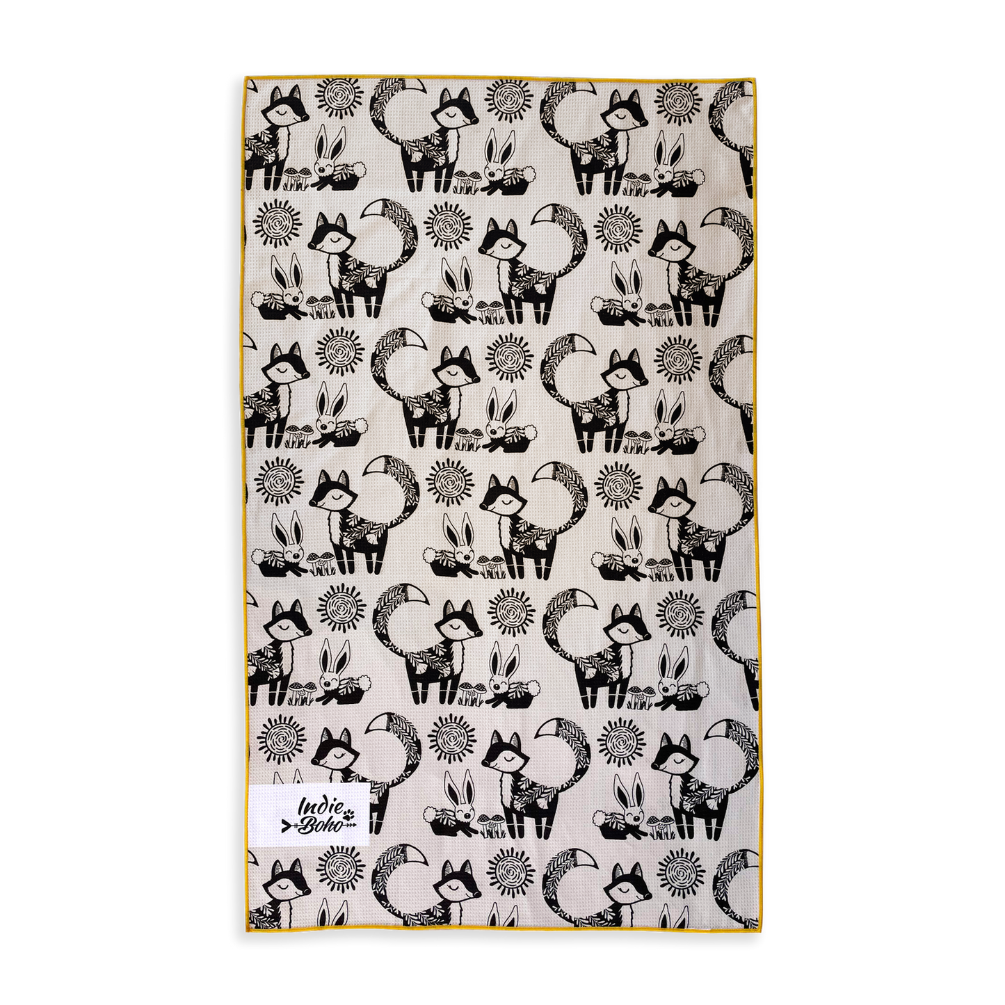Foxy Tales Pet Travel and Bath Towel