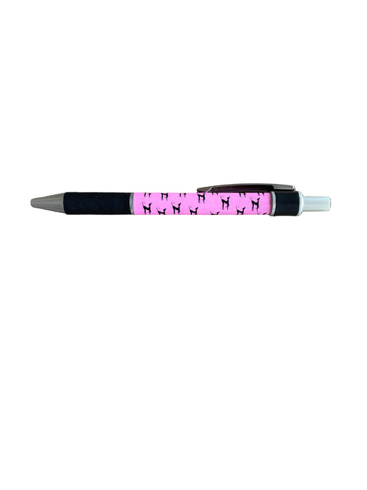 Greyhound Pen - Pink