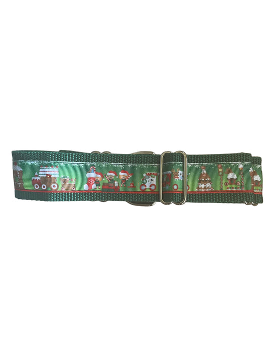 Santa's Helpers Little Elves Martingale Collar