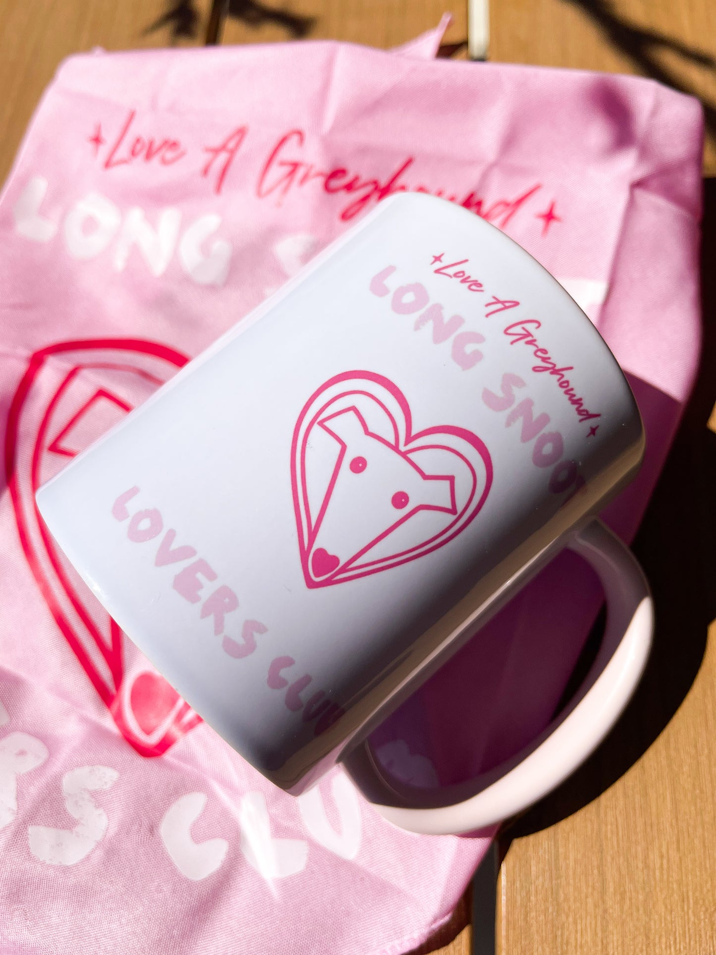 Long Snoot Lovers Club Bandana & Mug Set