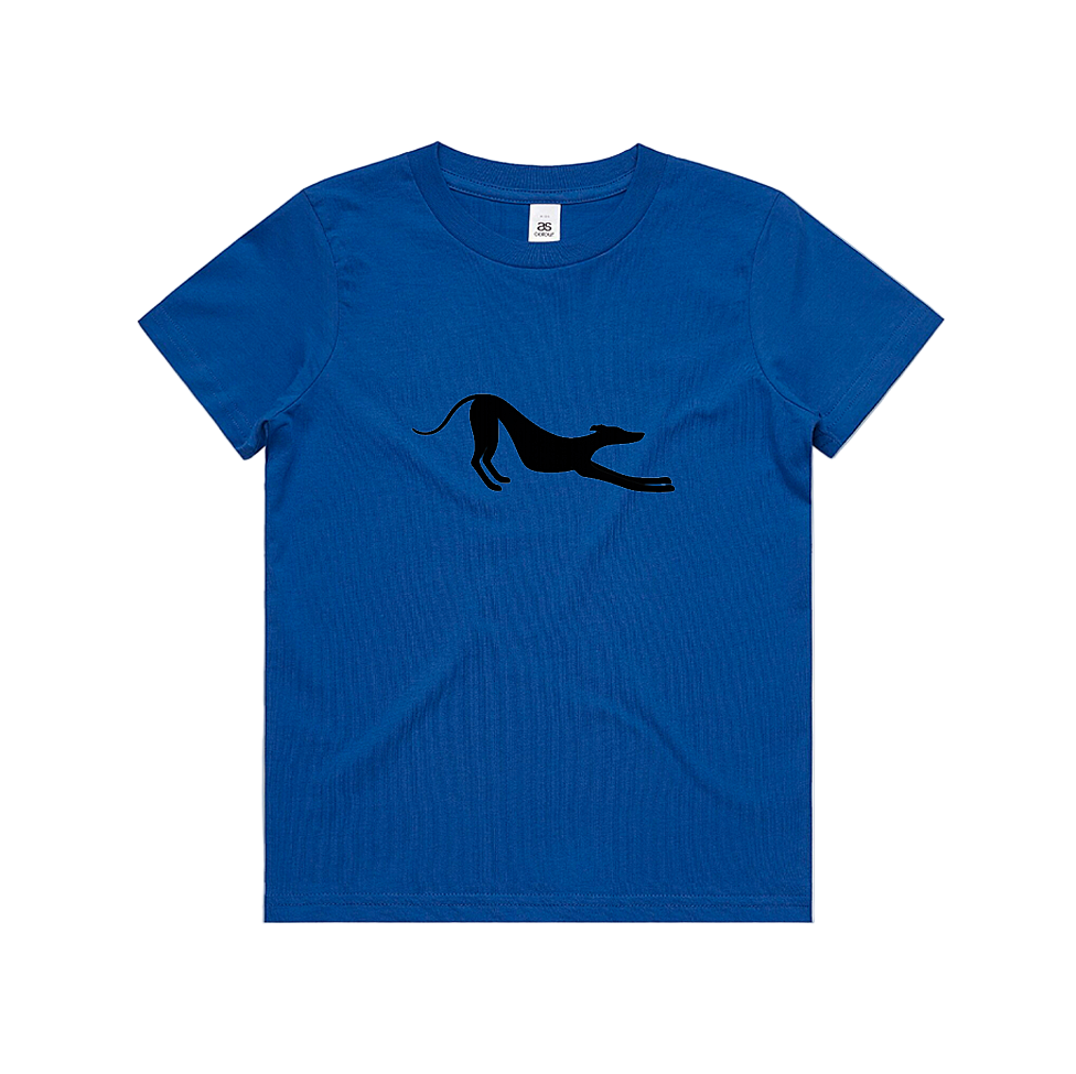 AS Colour Staple Kids T-Shirt Stretching Greyhound