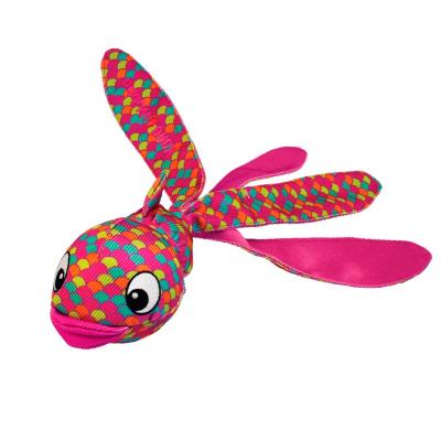 KONG Wubba Finz Pink Large Bounce And Squeak Tug Toy