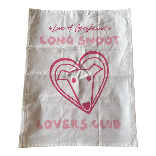 Tea Towel Long Snoot Lovers Club
