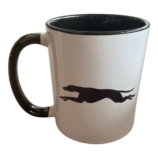 Running Greyhound Mugs