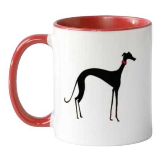 Sleek Greyhound Mug