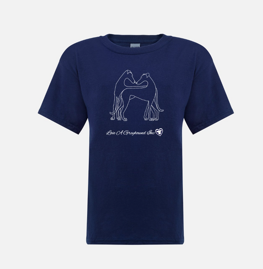 Greyhound Love Kids T-Shirt