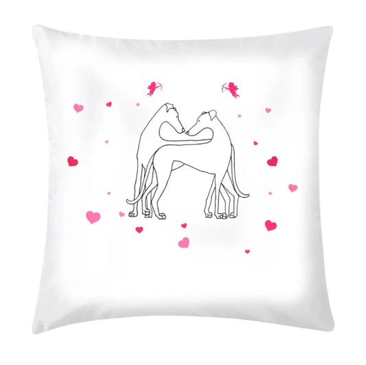 Greyhound Love Cushion