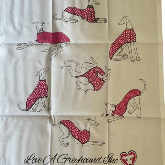 Tea Towel Hand Drawn