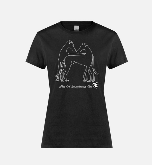 Greyhound Love Ladies T-Shirt