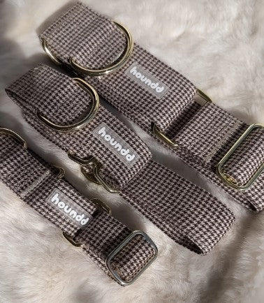 Martingale Collar - Hounddstooth