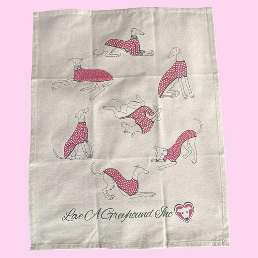 Tea Towel Hand Drawn