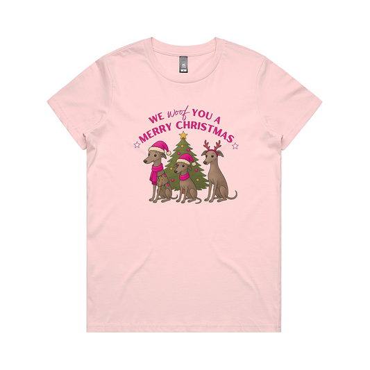 AS Colour Maple Ladies We Woof You A Merry Christmas